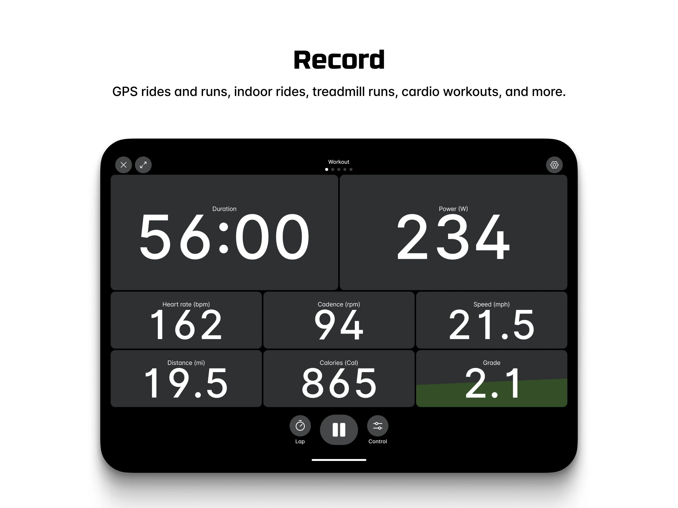 Wahoo: Ride, Run, Train screenshot