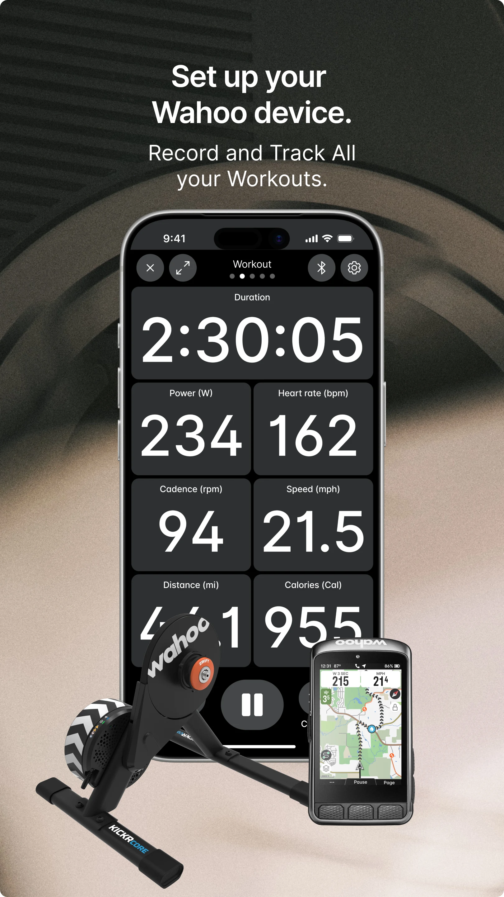 Wahoo: Ride, Run, Train screenshot