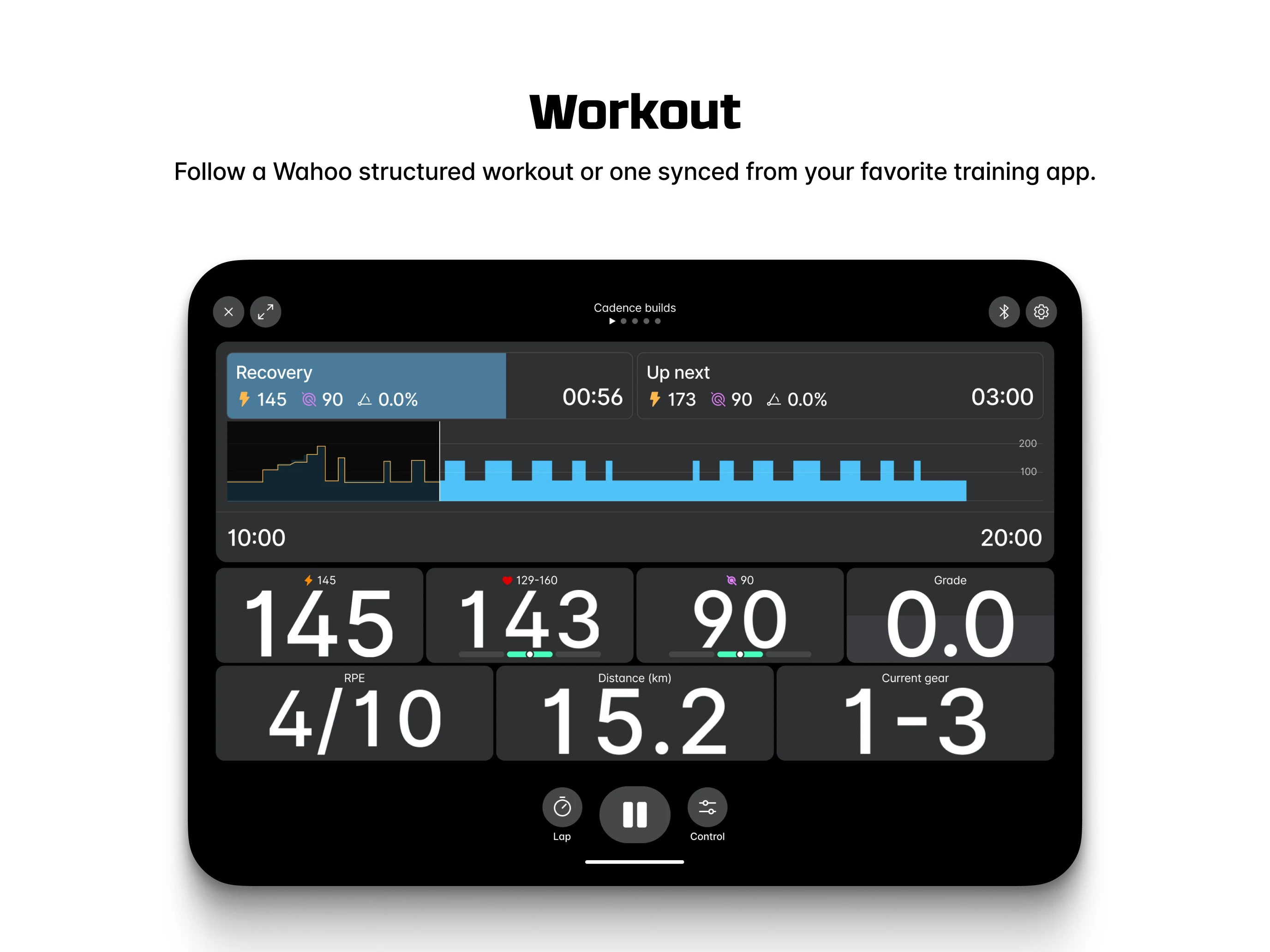 Wahoo: Ride, Run, Train screenshot