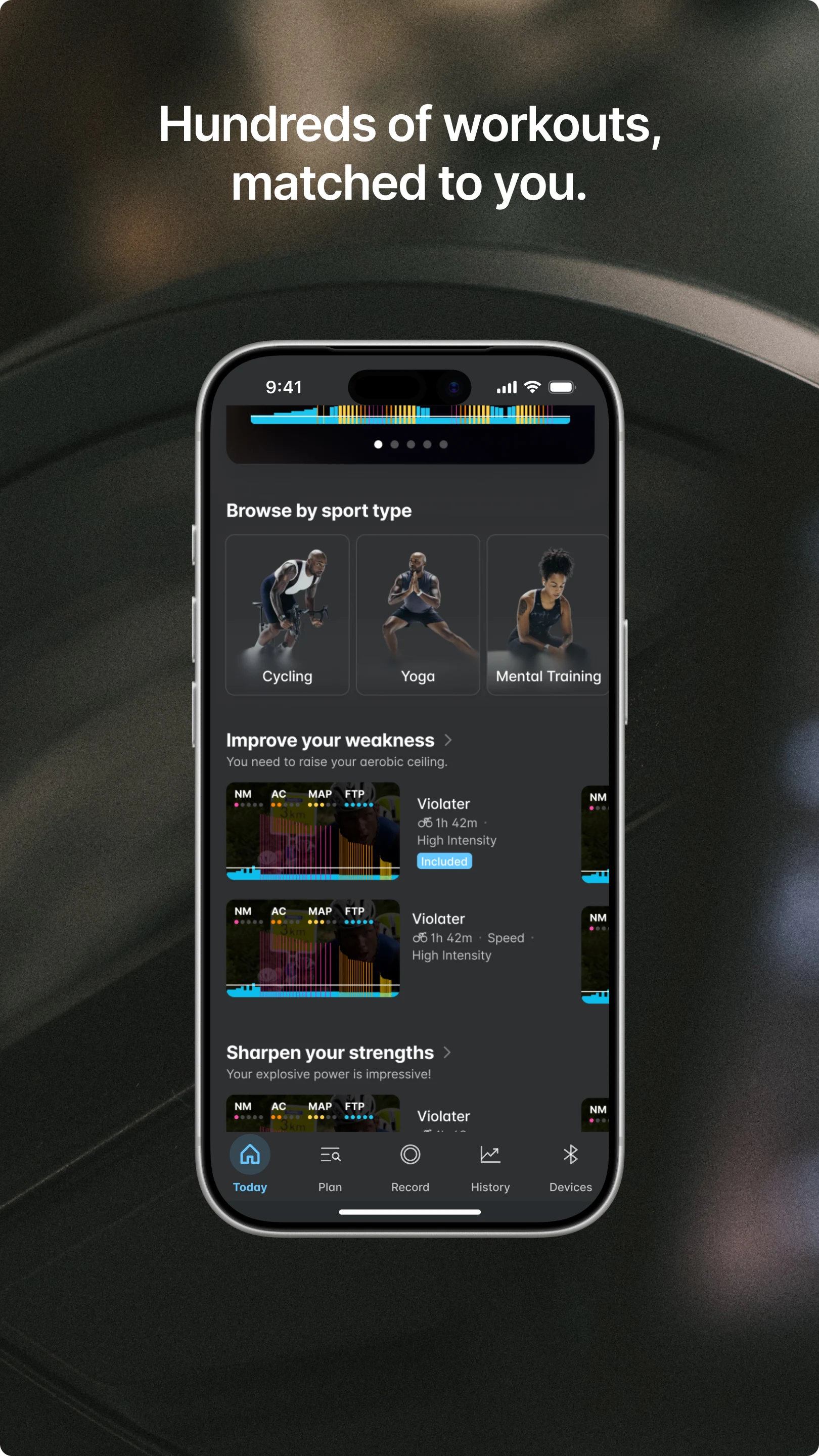 Wahoo: Ride, Run, Train screenshot